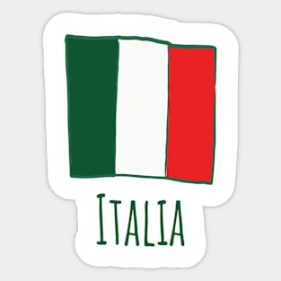 Italia Sticker